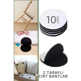 Resim Halı Kaydırmaz Cırt Pedler Nevresim Minder Kaydırmaz 10 Adet 