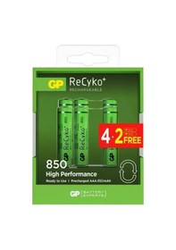 Resim Gp Recyko 850 Serisi Aaa Şarjlı Pil 4+2 