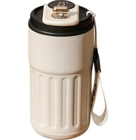 Resim Mufunye Çok Amaçlı Paslanmaz Çelik Termos, 450ml Kapasiteli, 6-12 Saat Sıcak Tutar, Ev & Ofis & Dış Mekan Kullanımı 