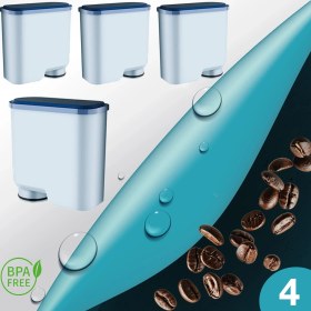 Resim Shuii Pure Kafe Ph012 - Philips Saeco Aquaclean Için 4 Adet Kahve Makinesi Su Filtresi 