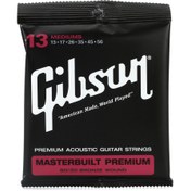 Resim Gibson SAG-BRS13 Masterbuilt Premium 80/20 Akustik Gitar Teli (13-56) 