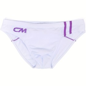 Resim Erkek Yüksek Bel Bikini Külotları - Düz Renk Deniz Mavisi Kırmızı ve Beyaz Çizgilerle, Orta Esneklikli Spor Yüzme Şortları Plaj ve Havuz İçin, Ayarlanabilir İpli Bel, Rahat ve Destekleyici Tasarım, Yüzme Şortları, Havuz Kenarı Kıyafeti, Spor Yüzme Kıyafeti, Dayanıklı Yüzme Kıyafeti 