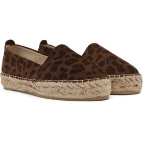 Resim Derimod Kadın Leopar Süet Espadril 25SFD207110 