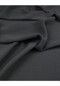 Resim Siyah Renkte Krep Kumaş En 150 Cm X Boy 275 Cm -9652 Renkli 