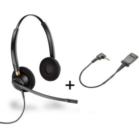 Resim Plantronics Encorepro HW520 E&a Çift Taraflı Taçlı Qd Kulaklık 