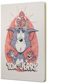 Resim TOM AND JERRY SERT KAPAK BUTIK DEFTER KREM 