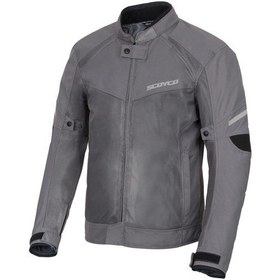 Resim Scoyco Jk118 Yazlık Fileli Motosiklet Montu Gri 
