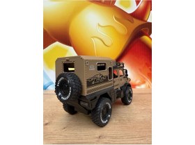Resim Scntoys Sürtmeli Sesli Işıklı Müzikli Off Road Aracı Lüks Arazi Aracı Off Road Karavan Aracı 18CM 