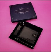 Resim Huramarketing Anahtarlık Cüzdan Siyah Touchpen Kalem Dekoratif Hediyelik 