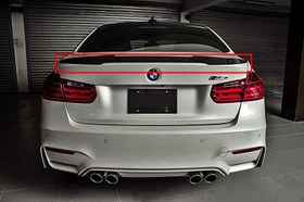 Resim Bmw F30 2012-2017 M Sport Yarasa Spoiler 