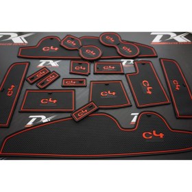 Resim Genel Markalar Dk Tuning C4 2016 2017 Modeller Araç Içi Silikon Kaymaz Ped Kaplama Seti 