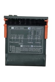 Resim STC -1000t 220v 10a Özel Üretim Dijital Termostat+yedek Prob 