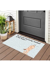 Resim Futbol Kapı Önü Paspas Lovebug-t 