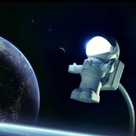Resim GÜLLÜ E STORE Usb Astronot Lamba 
