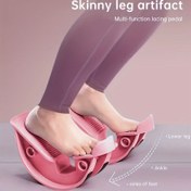 Resim Profesyonel bacak ve ayak bileği esneme tahtası - Ayak kavis esnekliği artıran kas germe cihazı, ayak ve baldır masajı ve esneme aparatı, yoga fitness yardımcısı 