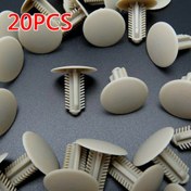 Resim 20 adet POM Plastik Araba Tavan Klipsleri - Vidalı Kapak Trimli Dayanıklı Tavan Paneli Sabitleyiciler, Güvenli Uyum için Ergonomik Tasarım, 63399~26050 Modelleri için, Araç Tavani Aksesuarları, Pürüzsüz Yüzey, Güvenilir Bağlantı, Araç Bakımı 