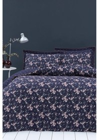 Resim Ginata Tek Kişilik Biyeli Ranforce Nevresim Takımı 