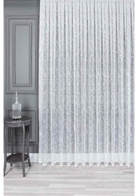 Resim Evdepo Home Kullanıma Hazır Örme Tül Perde (540780190) 