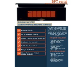 Resim Bugass Bpt - 6 Serisi - Camlı Seramik Radyant Isıtıcı 