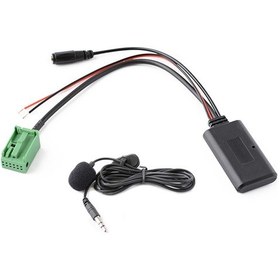 Resim Araba Aux Bluetooth Ses Kablosu Kablo Demeti Mıc İle Mercedes-benz Clc Slk Sl 2008 Comand Ntg 2.5 