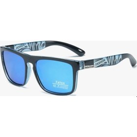 Resim Agoodshop Aynalı Güneş Gözlüğü Mavi Camlı Güneş Gözlüğü Spor Güneş Gözlüğü Polarize Altın 