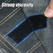 Resim 20 adet/40 adet/100 adet Dikdörtgen Halı Yapıştırıcısı Çift Taraflı Yüksek Viskoziteli Araba Halı Sabitleyiciler Ev Halıları İçin Kaymaz Çıkartmalar, Çift 