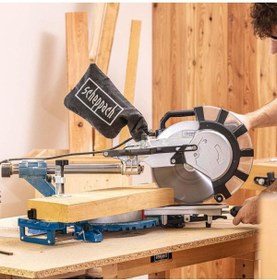 Resim Scheppach HM254SPX Gönye Kesme DaireTestere 2200 Watt 254 mm 