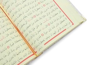 Resim İhvan Online Masa Üstü Rahleli Kadife Kaplı Sandıklı Kuranı Kerim Seti - Rahiya Serisi Pembe 