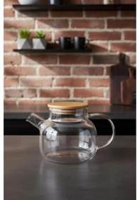 Resim Taric Cam Demlik 800ml B6331 Şeffaf 