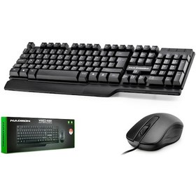 Resim Hadron HD861 Usb Kablolu Oyun Q Klavye Mouse Seti 