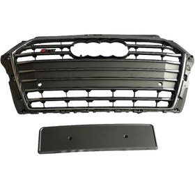 Resim Audi A3 S3 2016-2020 Kromlu Gri Panjur 