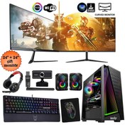 Resim Streamer Intel Core i5 10400F 24" 16 GB RAM 512 GB M.2 NVMe SSD RTX2060 6 GB FreeDOS Masaüstü Oyun Bilgisayarı İzoly