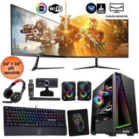 Resim Streamer Intel Core i5 10400F 24" 16 GB RAM 512 GB M.2 NVMe SSD RTX2060 6 GB FreeDOS Masaüstü Oyun Bilgisayarı 