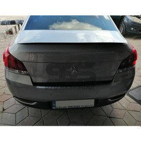 Resim Peugeot 508 2010-2018 Bagaj Üstü Slim Spoiler Piano Black Parlak (Sts Oto Aksesuar) 