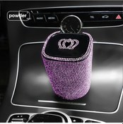 Resim Chuangyinshop Pink 1 Adet Kapaklı Araç Küllüğü Yanmaz Rüzgar Geçirmez Kokuya Dayanıklı Araç Aksesuarları 