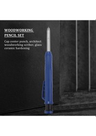 Resim 2 Adet Katı Marangoz Kalemleri, Marangoz Mimar İçin Küçük Bileyiciler İle Marangoz Mekanik Kurşun Kalemler 