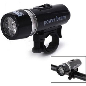 Resim Bisiklet 5 Led Ön Far Led Stop Lambası Aydınlatma Su Geçirmez Çok Renkli 