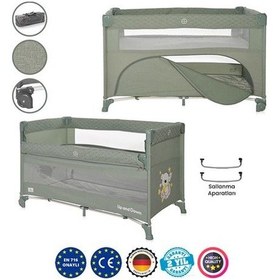 Resim Lorelli Up And Down Anne Yanı Park Yatak İceberg Green Teddy Bear 