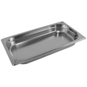 Resim Natsan Paslanmaz Çelik Gastronom/gastronorm Küvet Gn 1/3-40 (32,5 X 17,6 X 4 CM) 