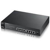 Resim Zyxel ES1100-8P 8 Port 10/100 Mbps 4x Poe Port Yönetilemez Switch Zyxel