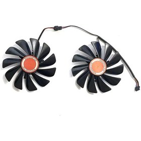Resim Grafik Kartı G Fan 4pin 95mm Fdc10u12s9c Cf1010u12s Xfx Rx 590/580/570 Vga Grafik Kartı Soğutma Fanı Cf1010u12s 