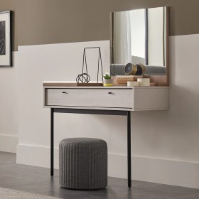 Resim Enza Home Loreto Makyaj Masası - Kırık Beyaz 