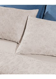 Resim Madame Coco Cluny King Size Jakarlı Nevresim Takımı - Açık Bej Çok Renkli 