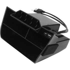 Resim Skyeyyt Honda Civic Sedan 2016-2020 Için 10. Gen Için USB Uzatma Kablosu ile Merkezi Konsol Saklama Kutusu Paraları Kartlar Kartları (Yurt Dışından) 