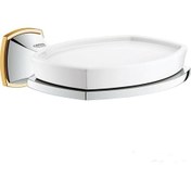 Resim Grohe Grandera Seramik Sabunluk Ve Tutacağı Banyo Aksesuarı - 406 