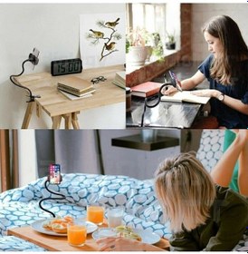 Resim Siyah Oynar Başlıklı Akrobat Telefon Tutucu Portatif Telefon Tutm 