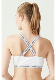 Resim U.S. Polo Assn. U.s Polo Assn. 66117 Çapraz Askılı Büstiyer-beyaz Beyaz 