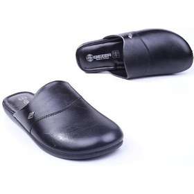 Resim Gezer 11115 Erkek Siyah Günlük Ev Damat Bohça Çeyiz Terliği Siyah 