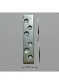 Resim Gönye. Sac Düz Masa Gönye 4 Adet 1.5Cm X 7 Cm 