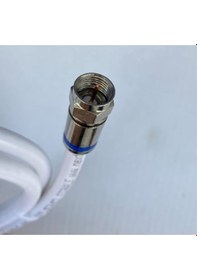 Resim 1 Metre Hazır Anten Kablosu Sıkmalı F Konnektör Next Kablo 
